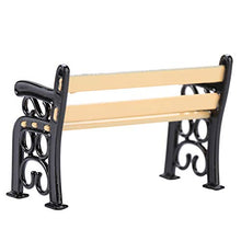 1/12 Panchina da Giardino, Non Facile da Rompere, Sedia da banco per Bambola, Mini panchina da Giardino, Patio, panchina da Giardino, Facile da Usare, Camera da Letto per Bambini, Regali