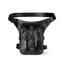 JOMSK Borsa a Tracolla Borsa a Tracolla della Borsa della Borsa della Gamba del Motociclo delle Donne della Borsa della Vita della tappa della Borsa della Vita del Pacchetto della Gamba del Motociclo