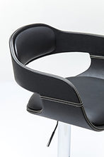 Kare Sgabello Bar Costa, Nero, 106 X 48 X 48 Cm