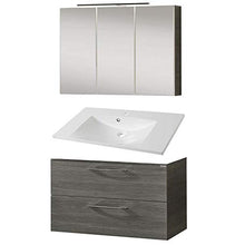 Fackelmann Set di mobili da Bagno vadea Mobiletto da Bagno/lavabo/Specchio