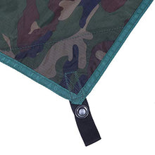 Fdit Teloni Impermeabili per Tende da Campeggio, teloni Esterni per Tende con Protezione UV, Tenda da Sole da Giardino, Parasole, Amaca, Pioggia, Tenda da Giardino, Camouflage 400 x 300 cm
