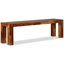 vidaXL Panca in Legno Massello di Sheesham 160x35x45 cm Panchina Arredo Casa