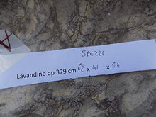 Marblechic - Lavandino in Marmo Grigio maculato Ovale cm 62x41x14 lavabo Stone bucciardato