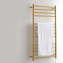 LCSD Golden Moderno Multi-Strato in Acciaio Inox Riscaldamento Trapano Elettrico Bagno Forato Home Hotel Bagno Rack/Rack/portasciugamani