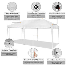 COBIZI 10'x20 'Baldacchino pop-up Tenda per feste di matrimonio Tenda per ripostiglio Gazebo per esterni Tettoia da campeggio per spiaggia con 6 pareti laterali rimovibili