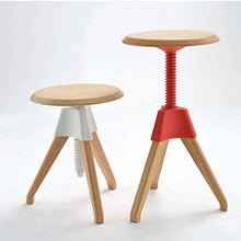 Sedia da Bar Sgabello Sedia Poggiapiedi Fashion Casual Multi-funzio Legno Solido della Famiglia Rotonda Sgabello Creativo Semplice Moderna di Sollevamento da Pranzo Rotante Sgabello QAF1015