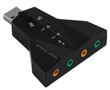 SaySure - Mini USB Sound Cards 3D Virtual 12Mbps External