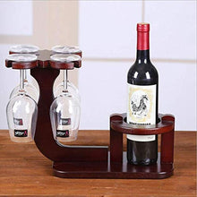 LDM Portabottiglie Vino, portabottiglie in Mogano Portabicchieri in Legno Espositore da Bar Home Bar Cantina KTV Decorazioni per Ristorante Bar Party
