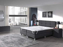 Sleepmed – Swis TechnoloGY Bedding Sleepmed, fodera traspirante con fasce di gomma, 80 x 210 cm, materasso con ventilazione 3D, ipoallergenico, per letti con rete o letto matrimoniale, bianco