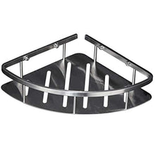DONGLU mensole Bagno 304 Mensola in Acciaio Inox Cucina Triangolo Maglia Blu Bagno Hardware Parete Rack di Stoccaggio Angolo Cavo E Scarico Pulito