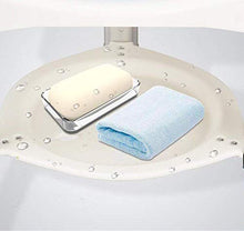Z-SEAT Sgabelli Doccia Blu Round 360 & DEG; Sgabello da Bagno Girevole Sgabello da Doccia in Lega di Alluminio Sgabello per Donne Incinte Sgabello da Bagno Antiscivolo in a