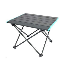 GUIPING Piccolo Pieghevole Tavolo da Pranzo all'aperto Pie Tavolo Pieghevole Mini Portatile all'aperto Alpinismo da Campeggio Barbecue (Colore : Nero)