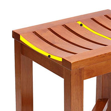MGMDIAN Sgabello per Il Bagno - Sgabello per Il Bagno Sgabello per Il ripostiglio con Sgabello Impermeabile in Legno massello - Sgabello per Doccia Accessori da Bagno