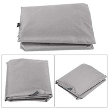 YOPOTIKA - Set di copertura per altalena impermeabile per patio e giardino, con copertura per altalena e altalena, colore: grigio