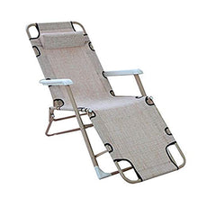 Generic Brands Zero gravityPatio Chairs Sedia da Salotto Pieghevole Sedia da Spiaggia Regolabile per Ufficio Sedia da Spiaggia Portatile per Uso Domestico Mezza sdraiata Ampliamento Multifunzionale