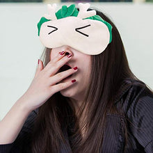Minear, cuscino a forma di U o benda per gli occhi, motivo drago, comodo cuscino per occhi per il compleanno, simpatico cuscino anime o benda per gli occhi