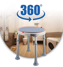 HYYDP Bagno Sgabello Sgabello da Bagno Sgabello Girevole a 360 Gradi Sgabello da Bagno Girevole Sgabello da Bagno Be Applicable Compatible for Anziani in Gravidanza
