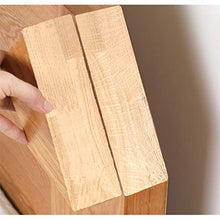 Comodino in Legno massello, monostrato con Camera da Letto a cassetti Nordic Economy Moderno Armadio Minimalista Piccolo carico 300 kg-35x40x50 cm FANJIANI