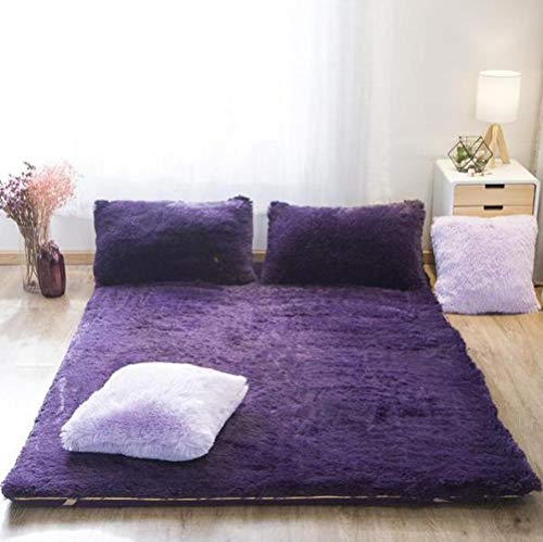 YOLL Materasso Tatami Giapponese Ispessimento Materasso Futon Pieghevole in Peluche, Materassi Letto futon Soggiorno Tappetino Yoga Tappetino Universale Quattro Stagioni Residenza Studen