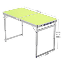 N/Z Daily Equipment Garden Compact Foldable Table And Chair Portable Folding Catering Camping Trestle Picnic Garden Patio BBQ Party Table C (Color : C)