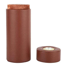 JINGZHUN Humidor per sigari, Cuoio di qualità Multifunzionale Portatile Cigar Humidor Cilindro Moda Cigar Humidor Cigar Box di stoccaggio