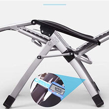 Generic Brands Comoda Sedia a Dondolo Zero Gravity Chair con Cuscino Traspirante, Zero Gravity Pausa Pranzo Pieghevole Letto per pisolino Balcone Schienale per Il Tempo Libero Cool Chair