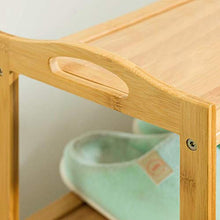 XWZH Cabinet Scarpe da Polvere Scarpe da Scarpe Casa in Legno, Ingresso al Soggiorno, Multiuso a 3 Strati
