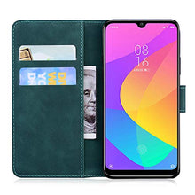 Snow Color Cover Xiaomi Mi A3 Portafoglio, Flip Custodia Portafoglio in PU,[Funzione Staffa]con Slot per Schede e Chiusura Magnetica per Xiaomi MiA3 - COTX020683 Verde