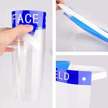 PRETYZOOM 2 Pezzi di Sicurezza per Il Viso Protettivi Isolamento Protettivo Anti-Sputo Trasparente Anti-Saliva Isolamento Completo degli Occhi Facciali Bocca (Blu)