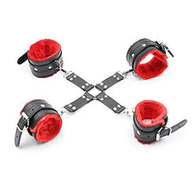 chch Regolabile in Pelle PU Peluche Manette alla Caviglia Giocattolo di ritenuta Accessori esotici
