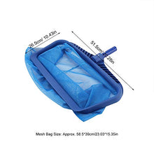 DGTRHTED Pool Skimmer - Light Skimmer Leggero Fine Mesh Net Deep Bag Piscina Pond Pond Effectvie Strumento di Pulizia, Leaf Skimmer per Piscina