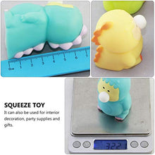 Amosfun 4Pcs Lento Aumento Babay Dinosauro Acqua del Bagno del Giocattolo di Decompressione Giocattolo per Bambini Favore di Partito di Compleanno Regalo per Goodie Bags Uovo di
