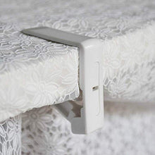 N\C 4 Pz Sala Da Pranzo Tovaglia Clip Morsetto Bbq Pioli Ristoranti Bianco Caricato A Molla Fissa Decorazione Della Casa Titolare