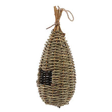 MYBOON Casetta pensile per Uccelli in Fibra Naturale Finch Nido d'uccello Capanna per Esterni Riparo per Amaca a Scomparsa Nido