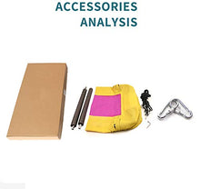 Sedia Rettangolare Amaca Altalena in macramè Comoda Sedia A Dondolo in Corda di Cotone Appendere per Interni Esterni Casa Patio Giardino Giardino