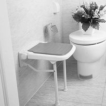 YHRJ Sedile da Vasca a Muro per Bagno,Sgabello da Bagno Antiscivolo per la casa per Anziani,Sgabello fasciatoio Pieghevole a Muro,può sopportare 300 kg (Color : Green, Size : 36.5 * 3.8 * 47cm)