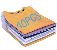 DIKER Organizzatore di armadi,Organizzatore della maglietta,Abbigliamento Documenti Camicia T-shirt di dimensioni normali (40PCS)