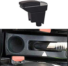 Armrest for R ENEULL SANDERO 2010-2015 BRANREST Box Auto Center Console Scatola di immagazzinaggio Bracciolo Rest con Funzione di Ricarica 7 Porte USB Double-Space (Color : Grey)