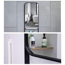 Bathroom mirror JWZQ Specchio a Parete per Bagno,Specchio Cosmetico,Specchio a Parete Rettangolare in Vetro per Parete per Arredamento Bagno