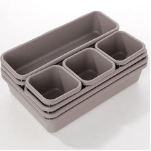 yotijar Cassetta Portaoggetti Organzier Trucco Intimo Scatola Portaoggetti Utensileria Custodia per Gioielli - Grigio