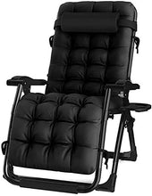 JFFFFWI Sedia Pieghevole Lettini Prendisole Lettini Prendisole da Esterno Sedia reclinabile Relaxer con portabicchieri, Sedie Pieghevoli da Giardino da Esterno con Cuscino Imbottito e Piedini