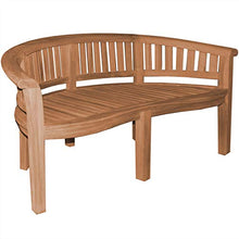 Panca da parcheggio XXL Avello, in legno massiccio di teak