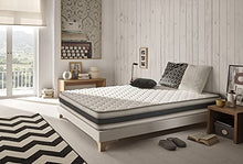 Naturalex | Comfort | Materasso Singolo 90x190 cm in Lattice e Schiuma Waterfoam | Reversibile con Distribuzione del Peso Ottimizzata | Alta Adattabilità con Tecnologia Innovativa AloeTouch
