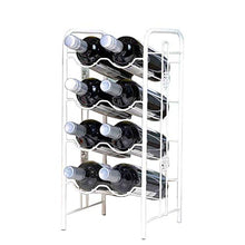 GAGP Portavini Wine Rack Bagagli Bar Basement Cantina Cucina Camera Etc Pranzo per Qualsiasi bancone o Cantina (Color : White, Size : 22x23x48cm)