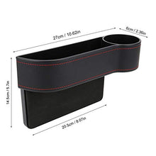 Fdit Seggiolini Auto Scatola portaoggetti Seggiolini Auto multifunzionali Scatola portaoggetti con Cucitura Organizer Accessori Interni per autoveicoli(2#)