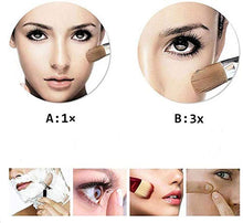 BJH Specchio per Il Trucco da 8 Pollici per Montaggio a Parete Specchio per Trucco Rotondo bifacciale Girevole, allungabile e Rifinito in Cromo