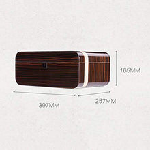 SHAO1 Cigar Humidor, Ebano Legno di Cedro Grande capacità Cigar Humidor Cigar Cabinet Portasigarette può Contenere Circa 70 (397 * 257 * 165MM)