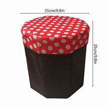 OVsler Puff Poggiapiedi Pouf Contenitore Cassapanca Contenitore Poggiapiedi Divano Pouf Camera da Letto Pouf Poggiapiedi Panca Contenitore Pouff Poggiapiedi Red