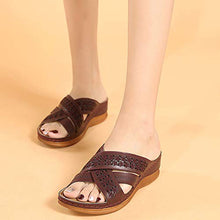 Sandali Donna Sandali Zeppa Scarpe Passeggio Spiaggia, Sandali Donna Sexy Tacco Zeppa Sandali Punta Aperta Retro, Moda Comode Morbido Antiscivolo Ciabatte Casa Infradito,C,41