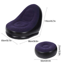 Gxju - Mobili da giardino e all'aperto, divano gonfiabile pigro, portatile, per campeggio, pausa pranzo creativa, camera da letto, dormitorio piccolo divano